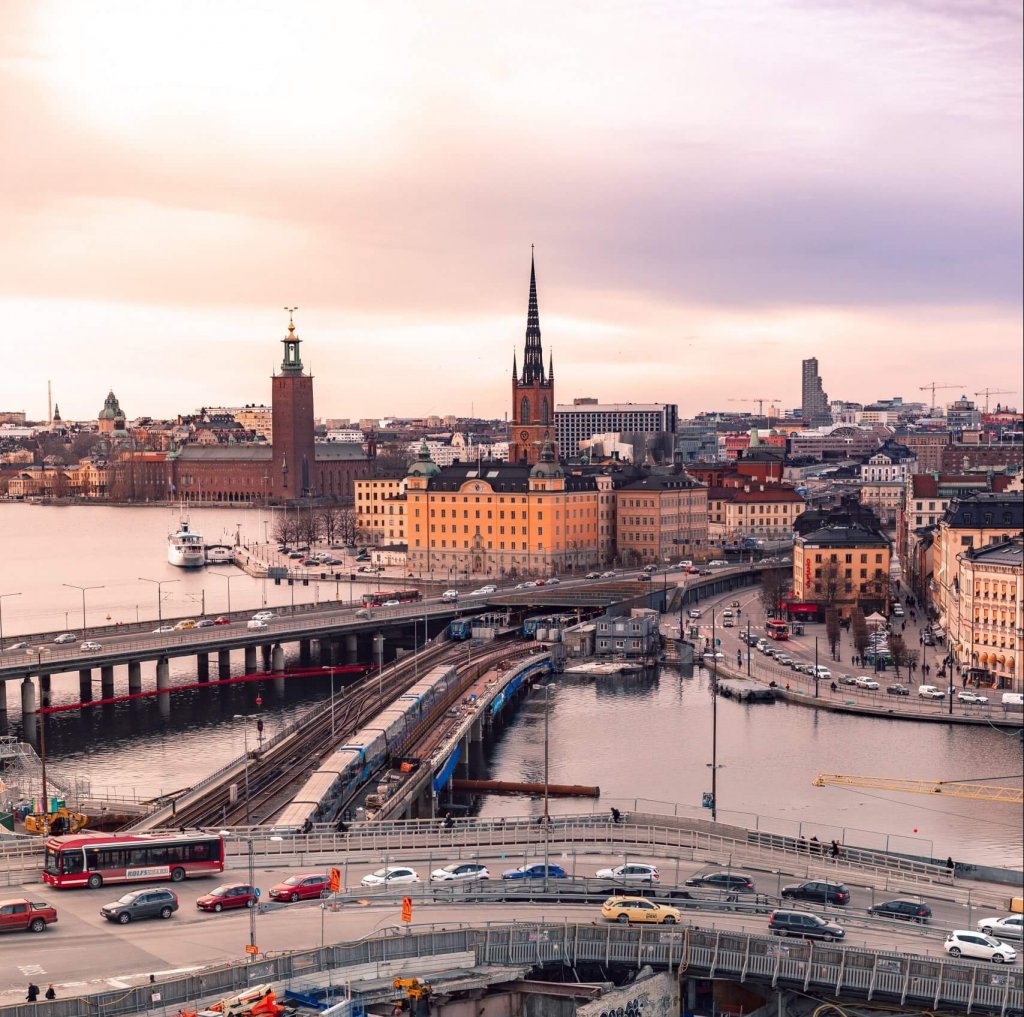 Stockholm Slussen trafik